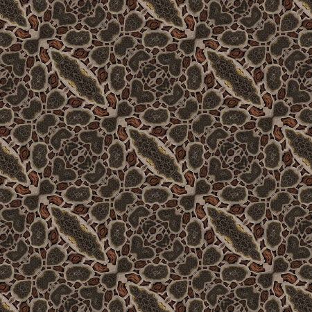 Kaleidoscopic wallpaper tiles