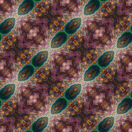 Kaleidoscopic wallpaper tiles