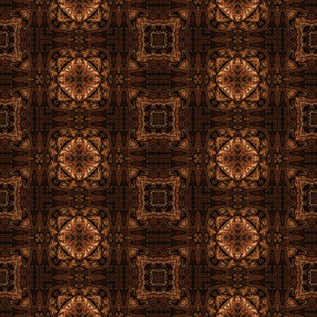 Kaleidoscopic wallpaper tiles