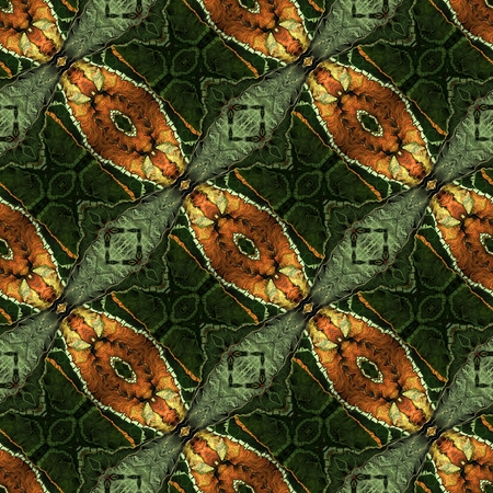 Kaleidoscopic wallpaper tiles