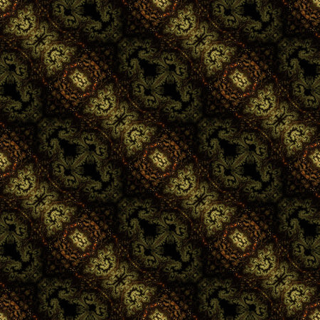 Kaleidoscopic wallpaper tiles