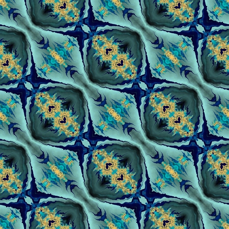 Kaleidoscopic wallpaper tilesの写真素材