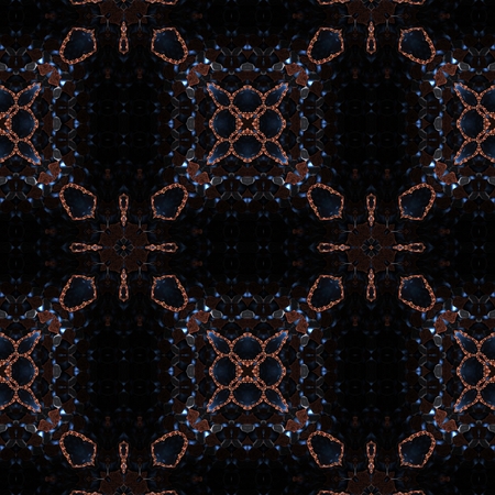 Kaleidoscopic wallpaper tiles
