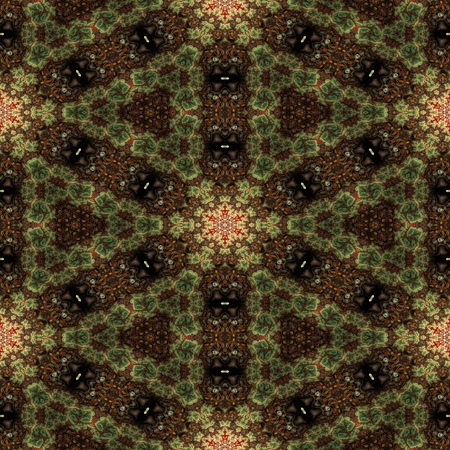 Kaleidoscopic wallpaper tilesの写真素材