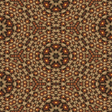 Kaleidoscopic wallpaper tiles