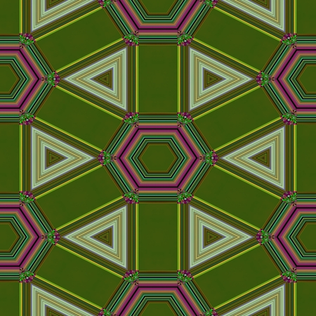Kaleidoscopic wallpaper tiles