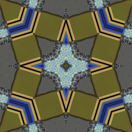 Kaleidoscopic wallpaper tilesの写真素材