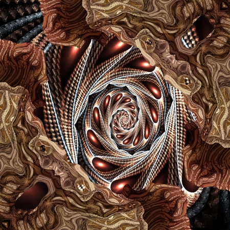 Kaleidoscopic wallpaper tilesの写真素材