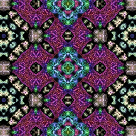 Kaleidoscopic wallpaper tilesの写真素材