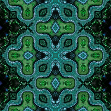 Kaleidoscopic wallpaper seamless loop animationの写真素材