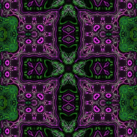 Kaleidoscopic wallpaper seamless loop animationの写真素材