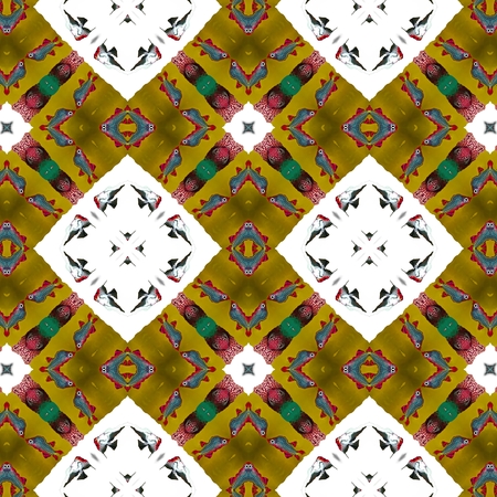 Kaleidoscopic wallpaper seamless loop animation