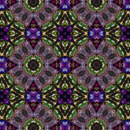 Kaleidoscopic wallpaper tilesの写真素材
