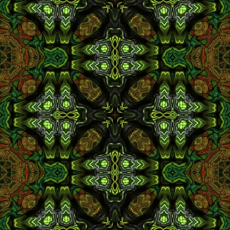 Kaleidoscopic wallpaper seamless loop animationの写真素材