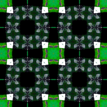 Kaleidoscopic wallpaper tiles