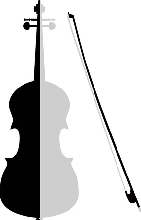 unusual violinのイラスト素材