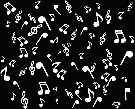 white notes のイラスト素材