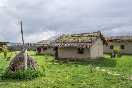 Ancient village, our ancestors used to live inの写真素材