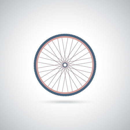 Bicycle wheels symbolのイラスト素材