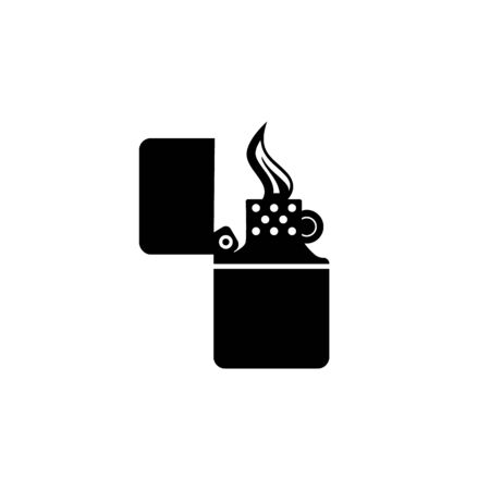 Lighter icon. Simple illustration of lighterのイラスト素材