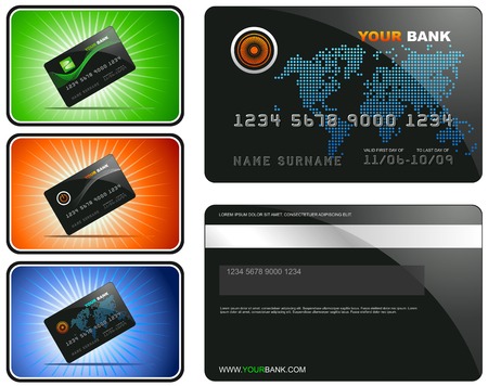 Credit Cardsのイラスト素材