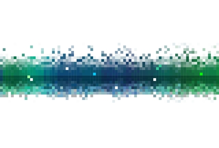 Abstract Data stream のイラスト素材