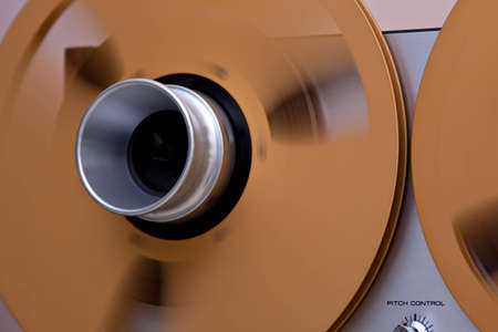 Open Metal Reels With Tape For Professional Sound Recording with NAB adapters