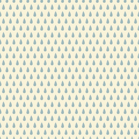 Seamless pattern with rain drops  Can be used to fabric design, wallpaper, decorative paper, web design, etc  Swatches of seamless patterns included in the file のイラスト素材