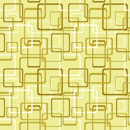 Seamless pattern with square and rectangle shapes in retro style  Can be used to fabric design, wallpaper, decorative paper, scrapbook albums, web design, etc  Swatches of seamless pattern included in the file のイラスト素材