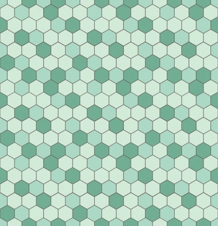 Seamless pattern with hexagon shapes  Can be used to fabric design, wallpaper, decorative paper, web design, etc  Swatches of seamless patterns included in the file のイラスト素材