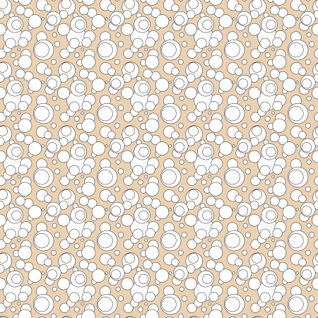 Seamless polka dot pattern in retro style  Can be used to fabric design, wallpaper, decorative paper, scrapbook albums, web design, etc  Swatches of seamless pattern included in the file のイラスト素材