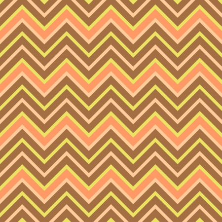 Seamless chevron pattern in retro style, soft colors  Geometric background  Can be used to fabric design, wallpaper, decorative paper, scrapbook albums, web design, etc  Swatches of seamless pattern included in the file for ease of use のイラスト素材