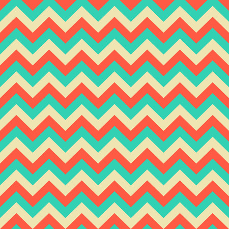 Seamless chevron pattern in retro style, soft colors. Geometric background. Can be used to fabric design, wallpaper, decorative paper, scrapbook albums, web design, etc.のイラスト素材