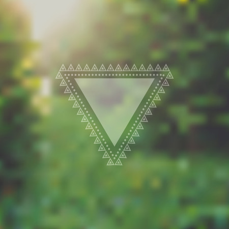 Unfocused summer poster. Blurry. Bokeh. Soft colors. Ethnic background. Vacations and enjoy concept.のイラスト素材