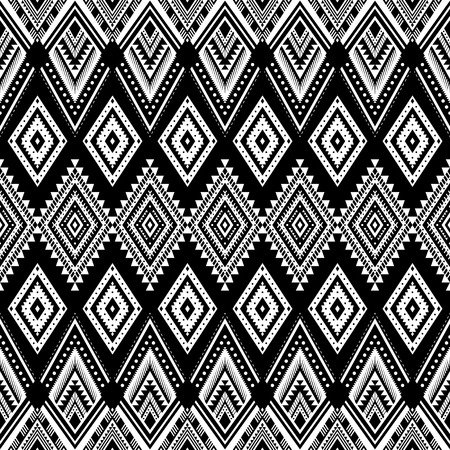 Aztec seamless pattern, vector. Native american motifs. Tribal geometric background. Can be used for textile design, yoga clothes and accessories, backpacks, bags, phone cases, etc.のイラスト素材
