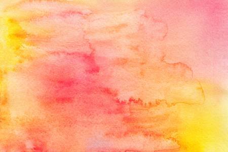 Abstract hand drawn watercolor background texturesの写真素材