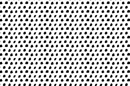 Hand drawn ink seamless pattern illustration.のイラスト素材