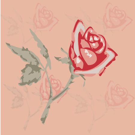 floral background.vector illustrationのイラスト素材