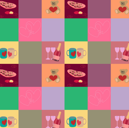 background valentine's dayのイラスト素材