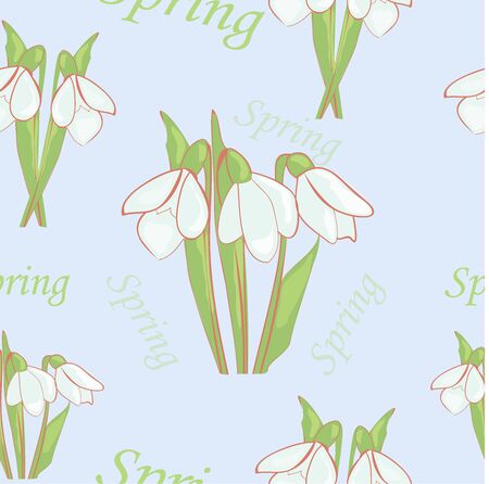 Spring patternのイラスト素材