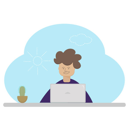 programmerのイラスト素材