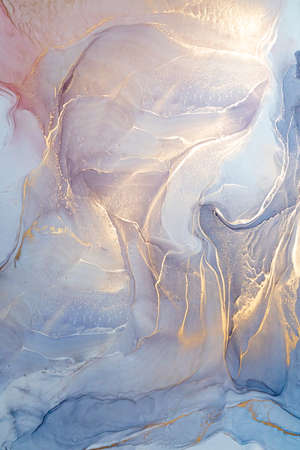 Alcohol ink art colorful background. Fluid art texture. Marble illustration. Abstract wallpaper