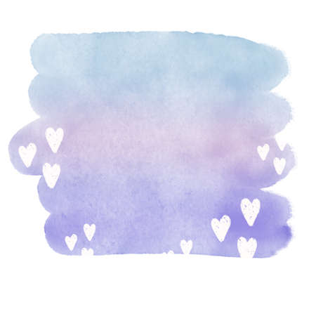 Watercolor background wallpaper hand drawn floral pattern texture