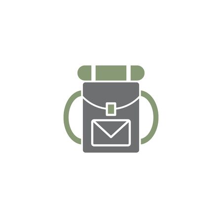 Camping icon on background for graphic and web design. Creative illustration concept symbol for web or mobile app.のイラスト素材