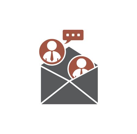 Teamwork related icon on background for graphic and web design. Creative illustration concept symbol for web or mobile app.のイラスト素材