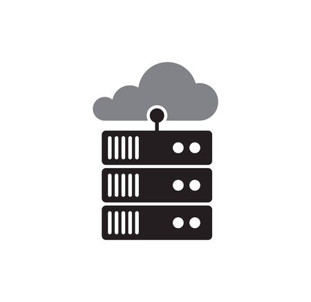 Technology related icon on background for graphic and web design. Simple illustration. Internet concept symbol for website button or mobile appのイラスト素材