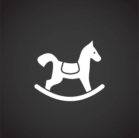 Christmas toy icon on background for graphic and web design. Creative illustration concept symbol for web or mobile app.のイラスト素材