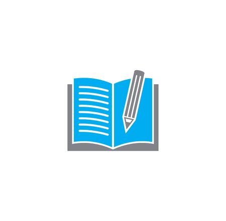 School related icon on background for graphic and web design. Simple illustration. Internet concept symbol for website button or mobile app.のイラスト素材