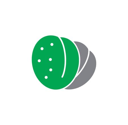 Fruit related icon on background for graphic and web design. Creative illustration concept symbol for web or mobile appのイラスト素材