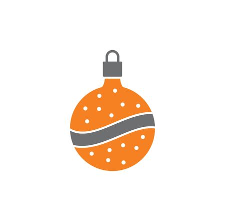 Christmas toy icon on background for graphic and web design. Creative illustration concept symbol for web or mobile app.のイラスト素材